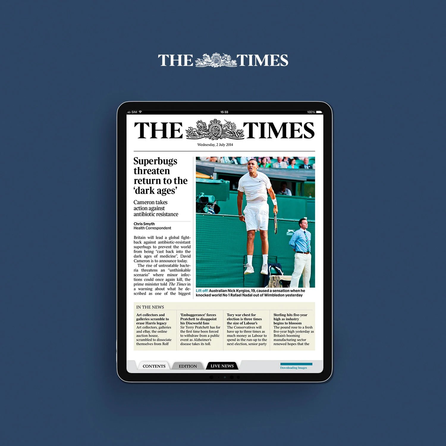 The Times On iPad